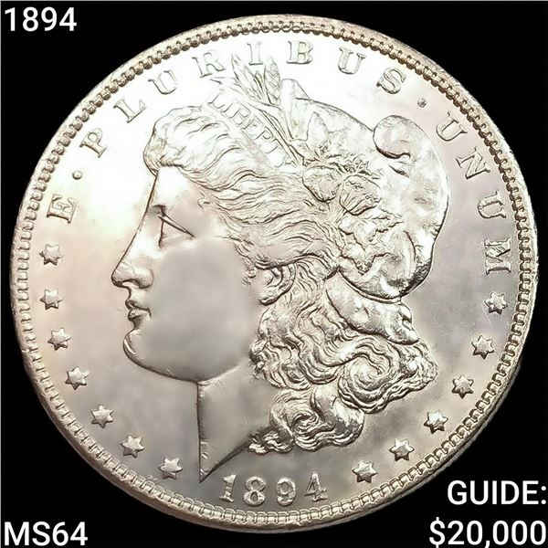 1894 Morgan Silver Dollar CHOICE BU