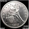 Image 1 : 1870-CC Seated Liberty Dollar UNCIRCULATED
