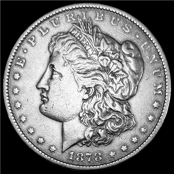 1878-CC Silver Morgan Dollar NEARLY UNCIRCULATED