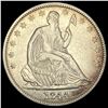 Image 1 : 1844 Silver Half Dollar (Seated Liberty) CLOSELY UNCIRCULATED