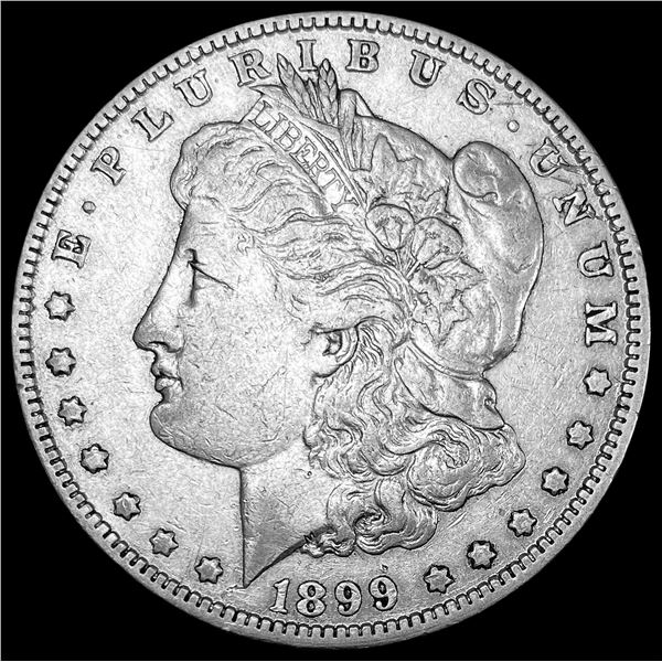 1899 Morgan Silver Dollar NEARLY UNCIRCULATED