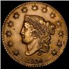 Image 1 : 1830 Coronet Head Large Cent CLOSELY UNCIRCULATED