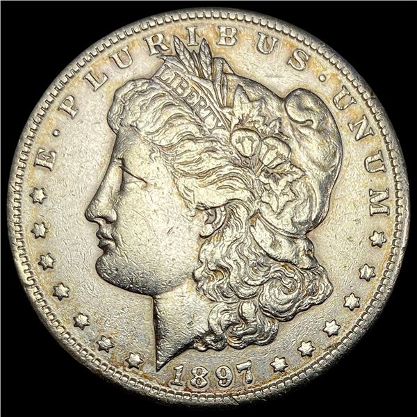 1897-S Silver Morgan Dollar CLOSELY UNCIRCULATED
