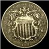 Image 1 : 1868 Shield Nickel NEARLY UNCIRCULATED