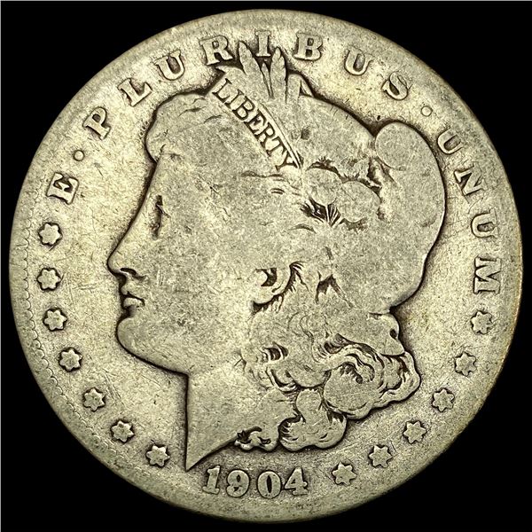 1904-S Silver Morgan Dollar NICELY CIRCULATED