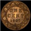 Image 2 : 1907 Canada Bronze 1 Cent H Mint Mark CLOSELY UNCIRCULATED
