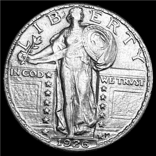 1926 Standing Liberty Silver Quarter CLOSELY UNCIRCULATED