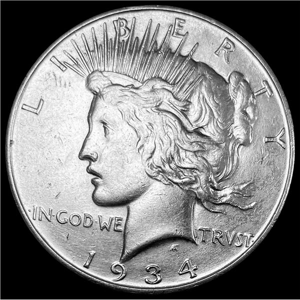 1934-D Silver Peace Dollar CLOSELY UNCIRCULATED