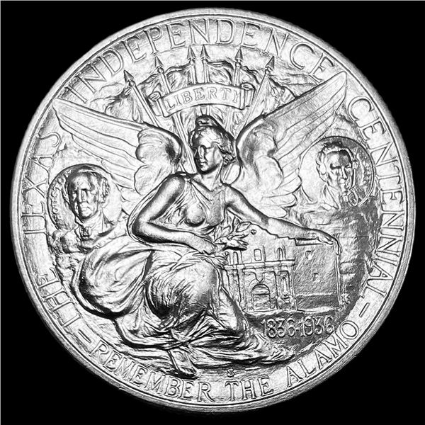 1936-S Silver Texas Independence Half Dollar CHOICE BU