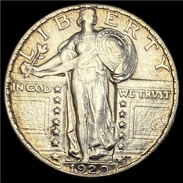 1929 Standing Liberty Silver Quarter CLOSELY UNCIRCULATED