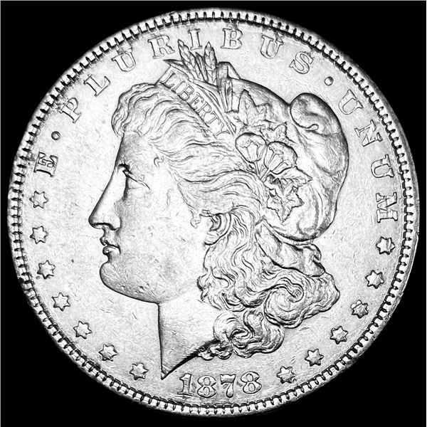 1878 Silver Morgan Dollar CLOSELY UNCIRCULATED