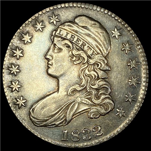1832 Capped Bust Silver Half Dollar CLOSELY UNCIRCULATED
