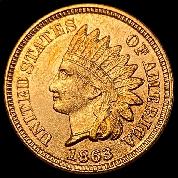 1863 Copper-Nickel Indian Head Cent UNCIRCULATED