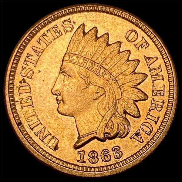 1863 Copper-Nickel Indian Head Cent UNCIRCULATED
