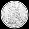 Image 1 : 1890 Silver Seated Liberty Dime CLOSELY UNCIRCULATED