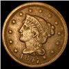 Image 1 : 1847 Braided Hair Large Cent CLOSELY UNCIRCULATED