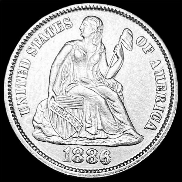1886 Silver Dime UNCIRCULATED