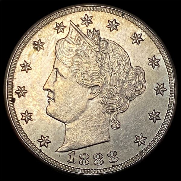 1888 Liberty Head Nickel CHOICE BU