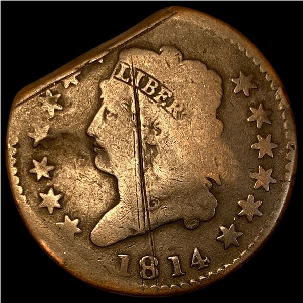 1814 Classic Head Large Cent NICELY CIRCULATED