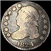 Image 1 : 1824 Capped Bust Dime NICELY CIRCULATED