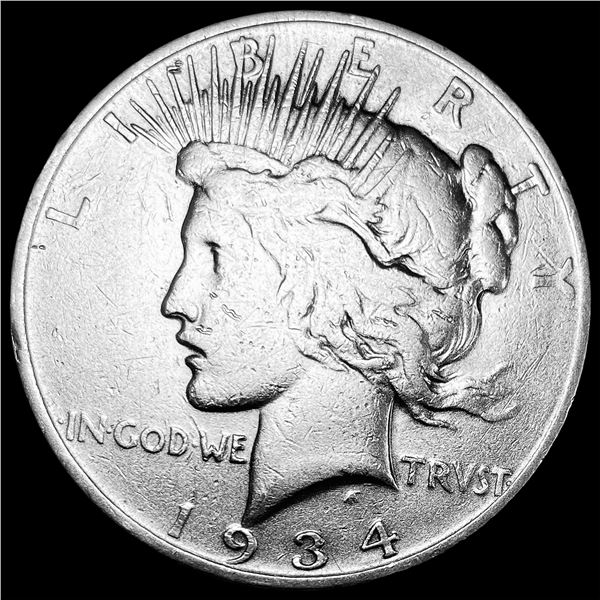 1934-D Silver Peace Dollar LIGHTLY CIRCULATED