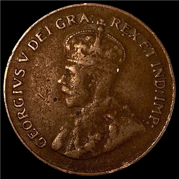 1923 Canada Bronze One Cent NICELY CIRCULATED
