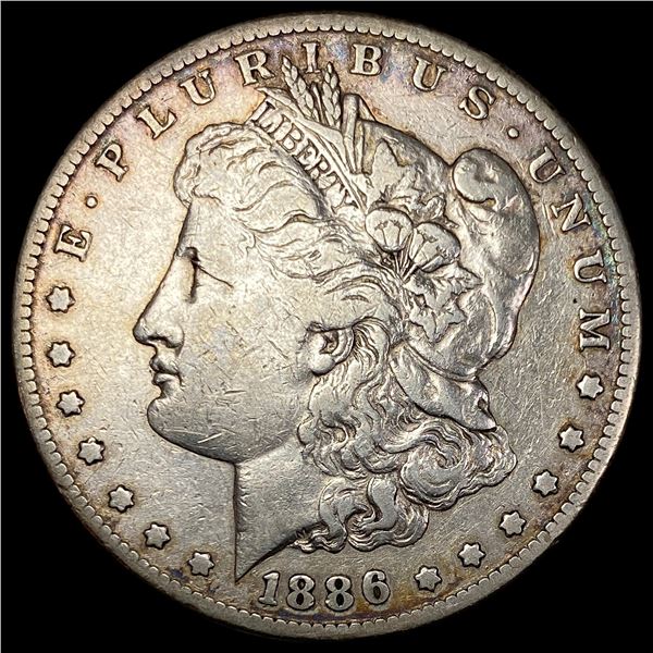 1886-S Silver Morgan Dollar LIGHTLY CIRCULATED