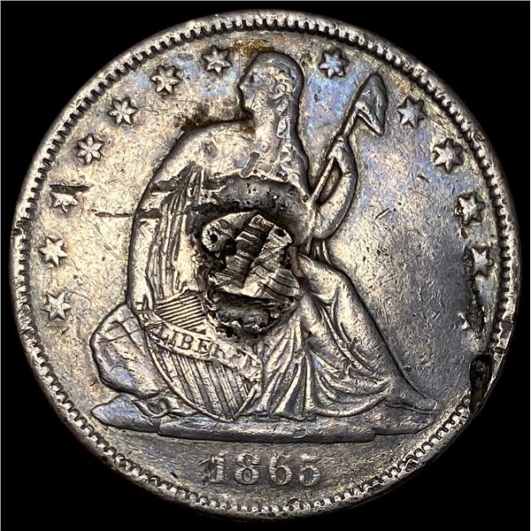 1865-S Silver Half Dollar HIGH GRADE