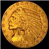 Image 1 : 1914 Indian Head Half Eagle $5 Gold CLOSELY UNCIRCULATED