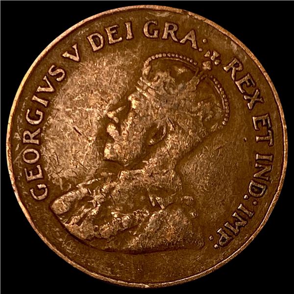 1923 Canada Bronze One Cent LIGHTLY CIRCULATED