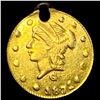 Image 1 : 1871 Gold 1/4 Dollar California Fractional Token HIGH GRADE