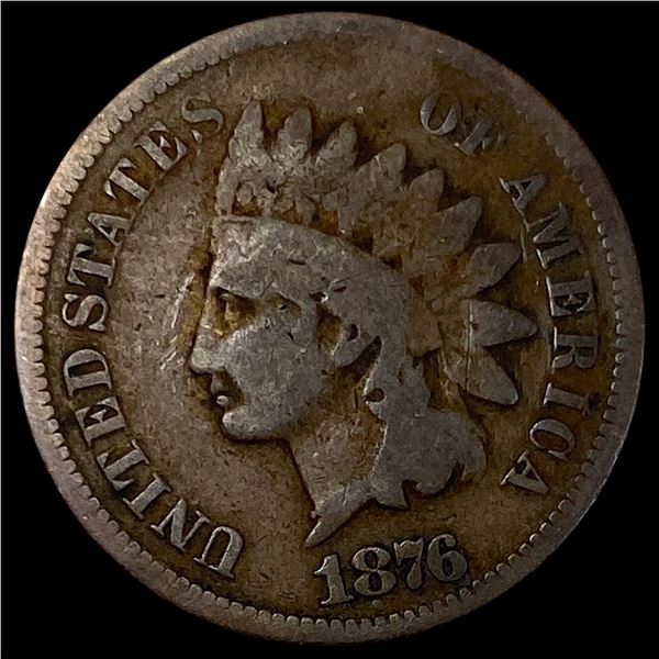 1876 Indian Head Cent NICELY CIRCULATED