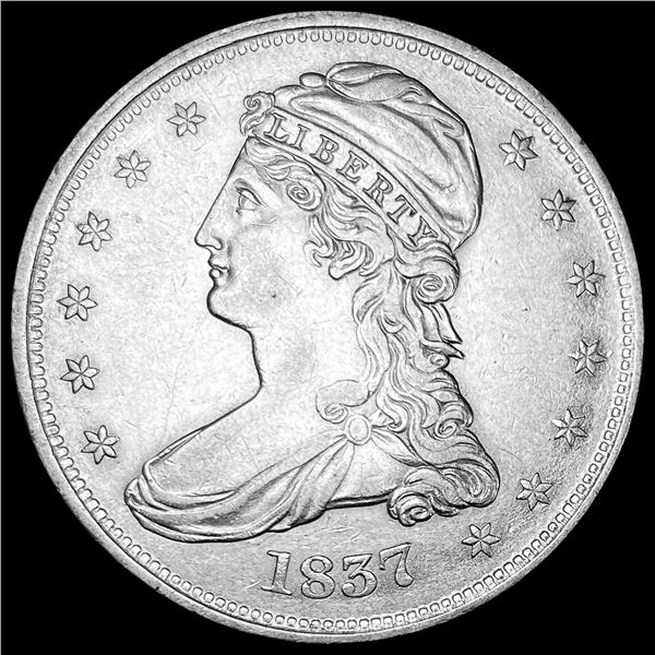 1837 Capped Bust Half Dollar CLOSELY UNCIRCULATED