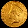 Image 1 : 1878 Gold $3 Indian Princess Head HIGH GRADE