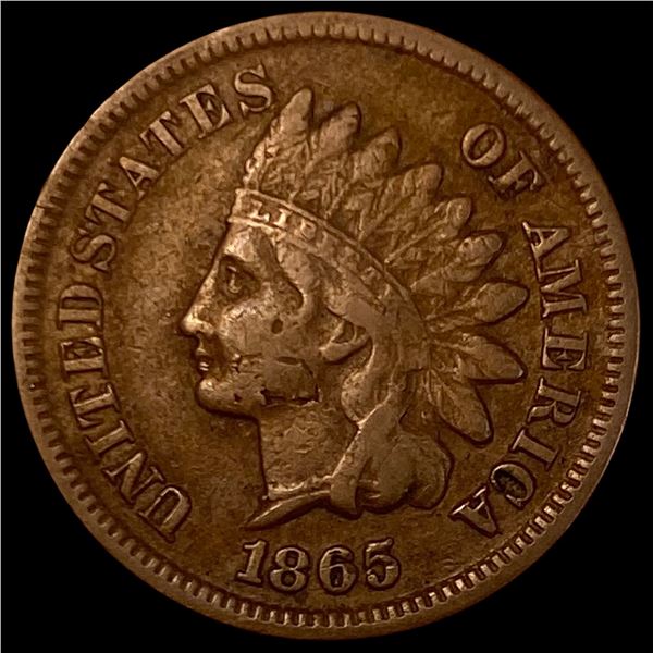 1865 Indian Head Cent LIGHTLY CIRCULATED