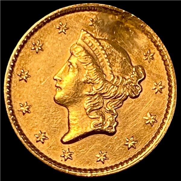 1854 Gold $1 Indian Princess Head Type 2 HIGH GRADE
