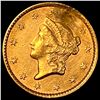 Image 1 : 1854 Gold $1 Indian Princess Head Type 2 HIGH GRADE
