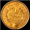 Image 2 : 1854 Gold $1 Indian Princess Head Type 2 HIGH GRADE
