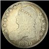 Image 1 : 1820 Capped Bust Half Dollar NICELY CIRCULATED