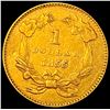 Image 2 : 1855 Gold $1 Indian Princess Type 2 NEARLY UNCIRCULATED