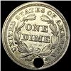 Image 2 : 1857 Seated Liberty Dime (holed) HIGH GRADE