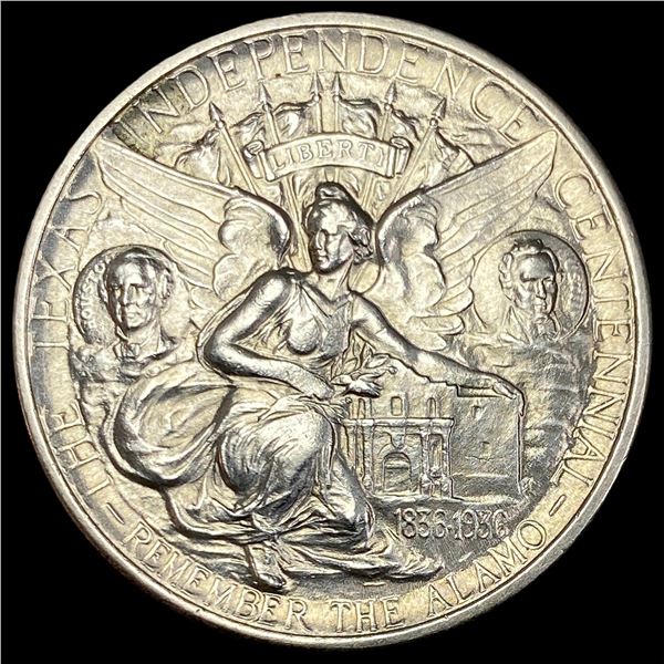 1934 Silver Texas Independence Half Dollar UNCIRCULATED