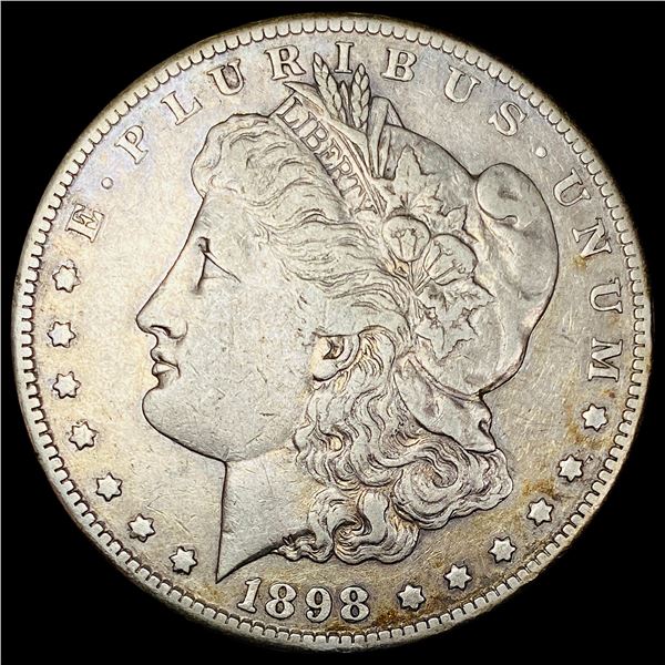 1898-S Silver Morgan Dollar LIGHTLY CIRCULATED