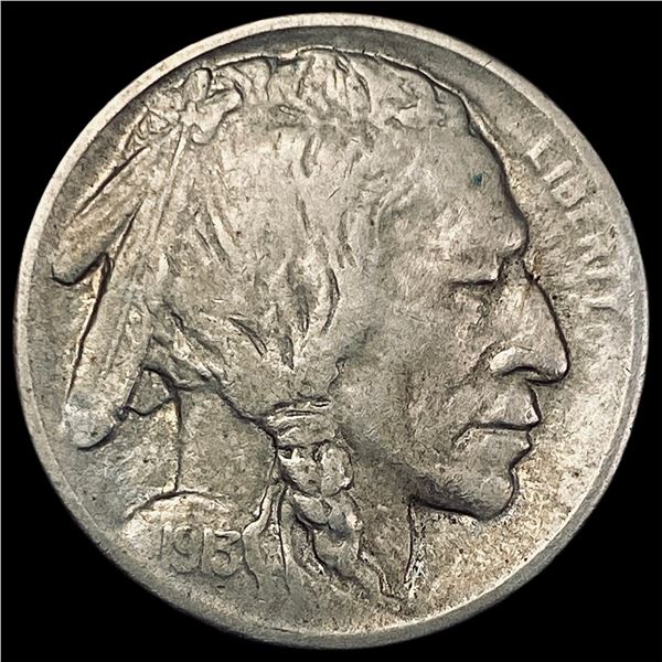 1913-S Buffalo Nickel Type 2 CLOSELY UNCIRCULATED