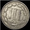 Image 2 : 1872 Nickel Three-Cent Piece CHOICE AU