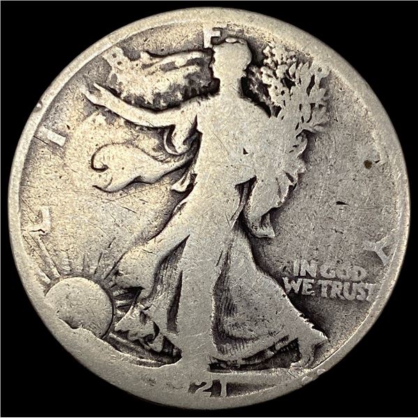 1921 Walking Liberty Half Dollar NICELY CIRCULATED
