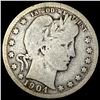 Image 1 : 1904-O Silver Barber Quarter NICELY CIRCULATED