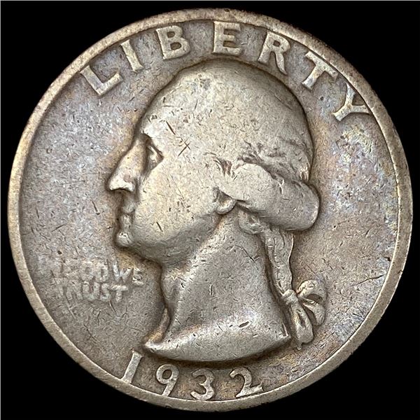 1932-S Silver Washington Quarter NICELY CIRCULATED