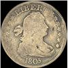 Image 1 : 1805 Draped Bust Quarter NICELY CIRCULATED