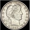 Image 1 : 1897 Silver Barber Quarter CLOSELY UNCIRCULATED